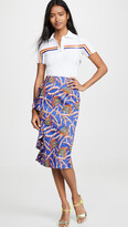 Thumbnail for your product : Stella Jean Palm Print Midi Skirt