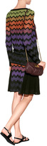 Thumbnail for your product : M Missoni Zigzag Knit Flared Skirt Gr. 34