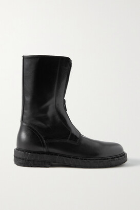 Ann Demeulemeester Willy A. Leather Ankle Boots