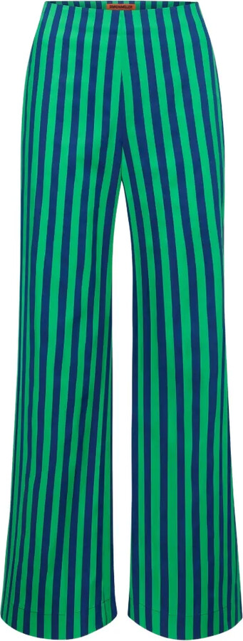Pia striped trousers