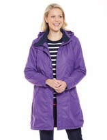Thumbnail for your product : Amber Ladies Womens Waterproof and Breathable Jacket 36" Length Black 20