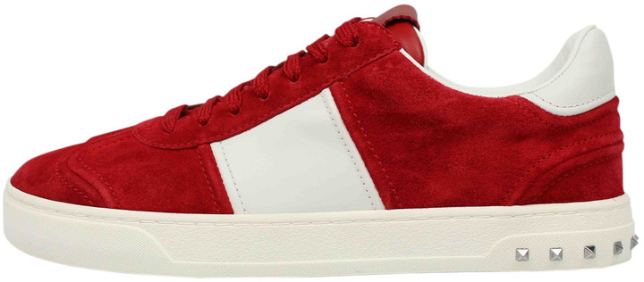 valentino open sneaker red