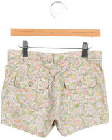 Thumbnail for your product : Bonpoint Girls' Floral Print Shorts