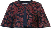 Thumbnail for your product : Oscar de la Renta cropped jacket with print