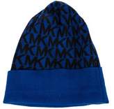 Thumbnail for your product : MICHAEL Michael Kors Logo Printed Beanie