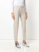 Thumbnail for your product : Fabiana Filippi knitted slim fit trousers