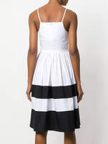 Thumbnail for your product : Twin-Set colour-block flared dress