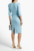 Thumbnail for your product : Jane Layla wool-crepe dress