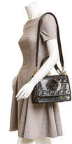 Thumbnail for your product : Fendi Kan I F Small Leather & Pvc Shoulder Bag