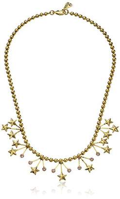 Yochi Stars Crystal Statement Necklace