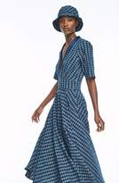 Thumbnail for your product : Adam Lippes Asymmetrical Kasuri Denim Dress