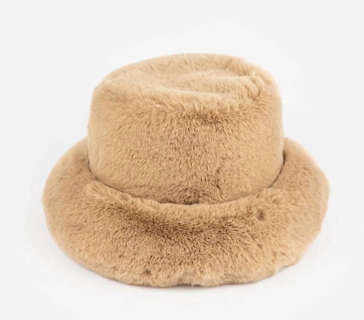 Gigi Pip Parker Bucket Hat In Tan