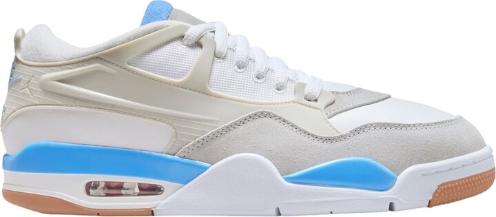 Jordan Air 4 RM Basketball Shoes, Men's, M7.5/W9, White/Neutral Grey