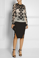 Thumbnail for your product : Oscar de la Renta Chantilly lace blouse