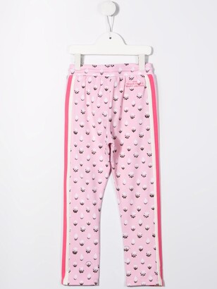 The Marc Jacobs Kids Abstract-Print Track Trousers