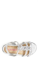Thumbnail for your product : Laura Ashley Wedge Sandal (Walker & Toddler)