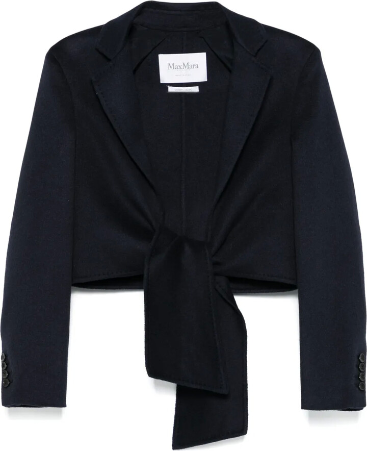 Max Mara Sash-Detail Jacket