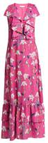 Thumbnail for your product : Borgo de Nor Carlotta Crepe Maxi Dress - Womens - Pink Print