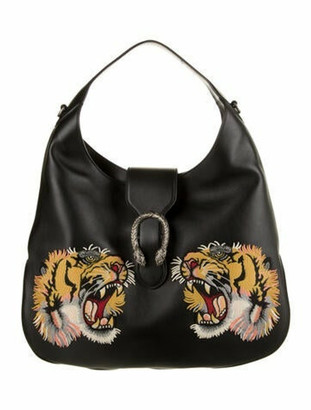 gucci large tote with tiger head