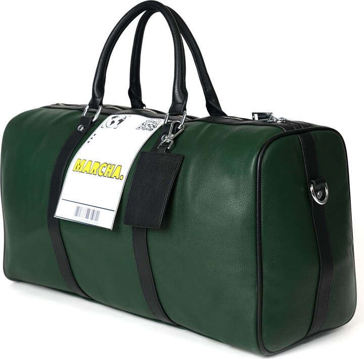 Marcha Duffle Bag – Dark Emerald Green