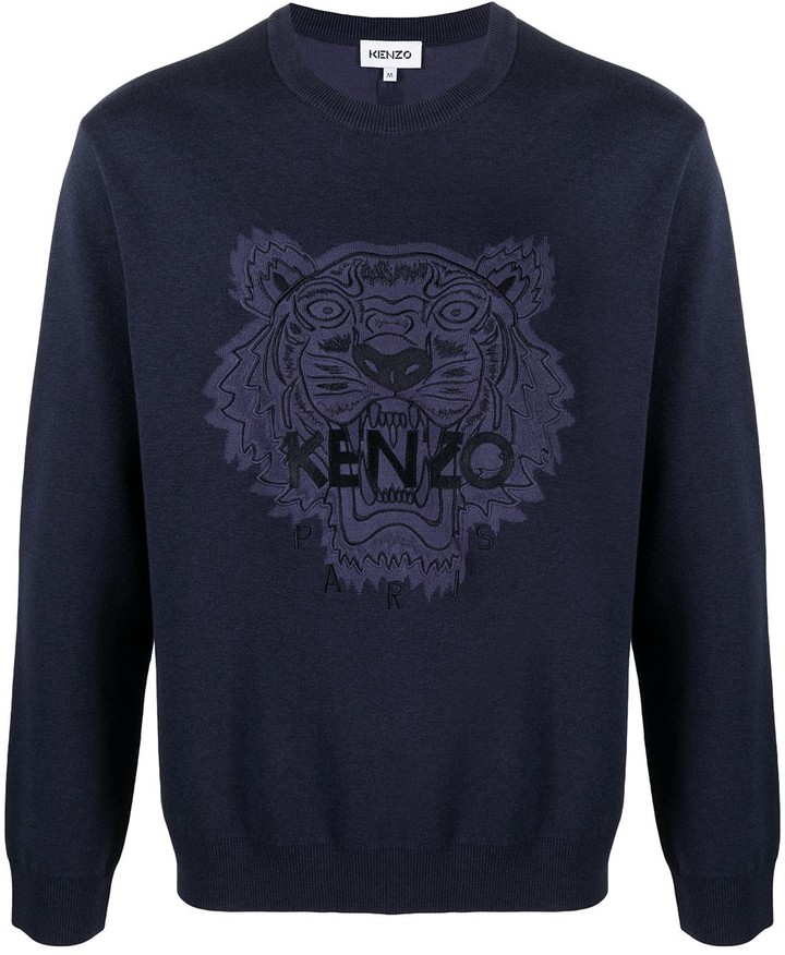 kenzo jumper grey mens
