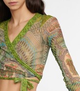 Thumbnail for your product : Jean Paul Gaultier Banknote tulle cardigan