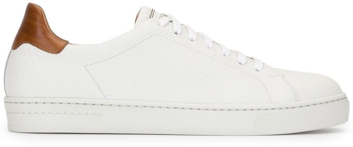 Magnanni Two-Tone Leather Trainers - ShopStyle Sneakers & Athletic Shoes