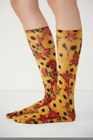 Thumbnail for your product : Look From London Secret Garden Crew Sock