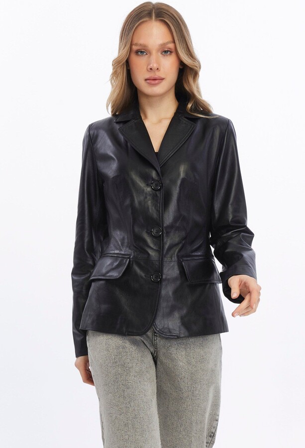 Furniq UK Esther Leather Jacket