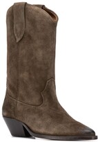 Thumbnail for your product : Isabel Marant suede Western-style boots