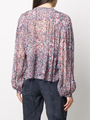 Isabel Marant Orionea printed blouse