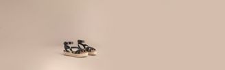 Burberry Leather and House Check Espadrille Sandals