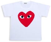 Thumbnail for your product : Comme des Garçons PLAY Little Kid's Play Kid's Logo T-Shirt