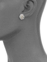 Thumbnail for your product : Hearts On Fire Lorelei Diamond & 18K White Gold Floral Stud Earrings
