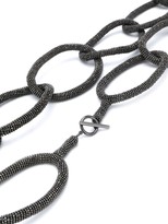 Thumbnail for your product : Brunello Cucinelli Beaded Curb Chain Belt