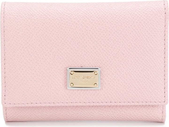 Dolce & Gabbana Leather Flap French Wallet