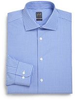 Thumbnail for your product : Ike Behar Checked Cotton Dress Shirt