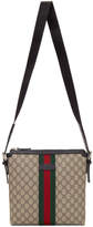Thumbnail for your product : Gucci Beige GG Supreme Messenger Bag