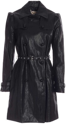 MICHAEL Michael Kors Double-Breasted Belted Coat