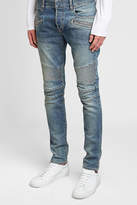Thumbnail for your product : Balmain Skinny Biker Jeans