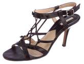 Thumbnail for your product : Michael Kors Leather Slingback Sandals Brown Leather Slingback Sandals