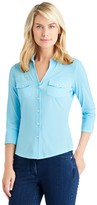Thumbnail for your product : J.Mclaughlin Brynn Shirt in Lyford Jersey