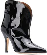 Thumbnail for your product : Paris Texas Shiny-Effect Ankle Boots
