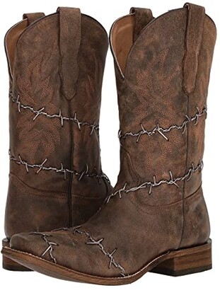 soft leather cowboy boots mens