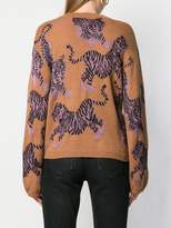 Thumbnail for your product : Just Cavalli tiger patterned jumper