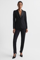 Thumbnail for your product : Reiss Tailored Fit Wool Blend Tuxedo Blazer
