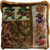 Thumbnail for your product : Pierre Louis Mascia Floral-Print Velvet Cushion