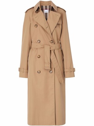 Burberry Classic Button-Front Belted Trench Coat