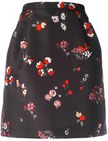Thumbnail for your product : RED Valentino floral print skirt