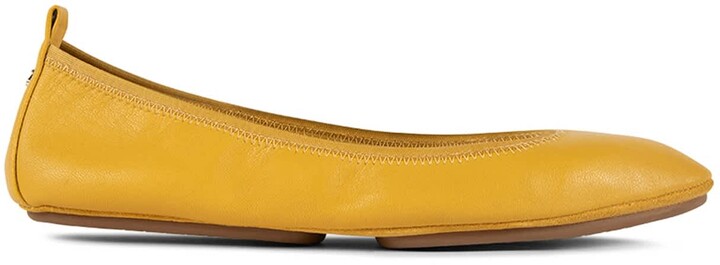 Mustard yellow ballet flats Clearance